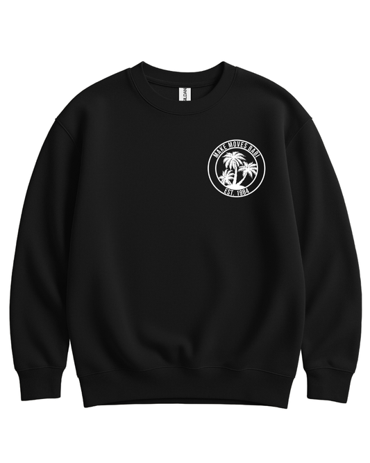 MMB SIGNATURE BLACK CREWNECK SWEATSHIRT