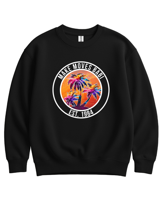 MMB SIGNATURE BLACK VIBES CORE CREWNECK SWEATSHIRT