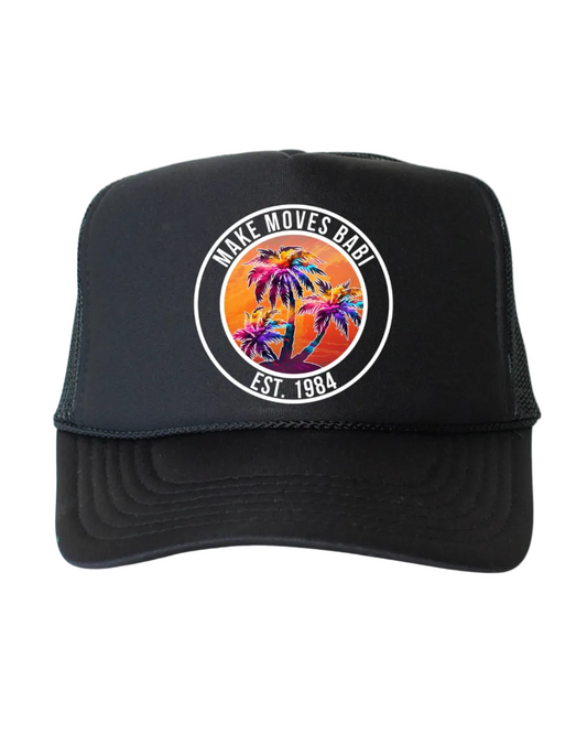 MMB SIGNATURE BLACK VIBES TRUCKER HAT