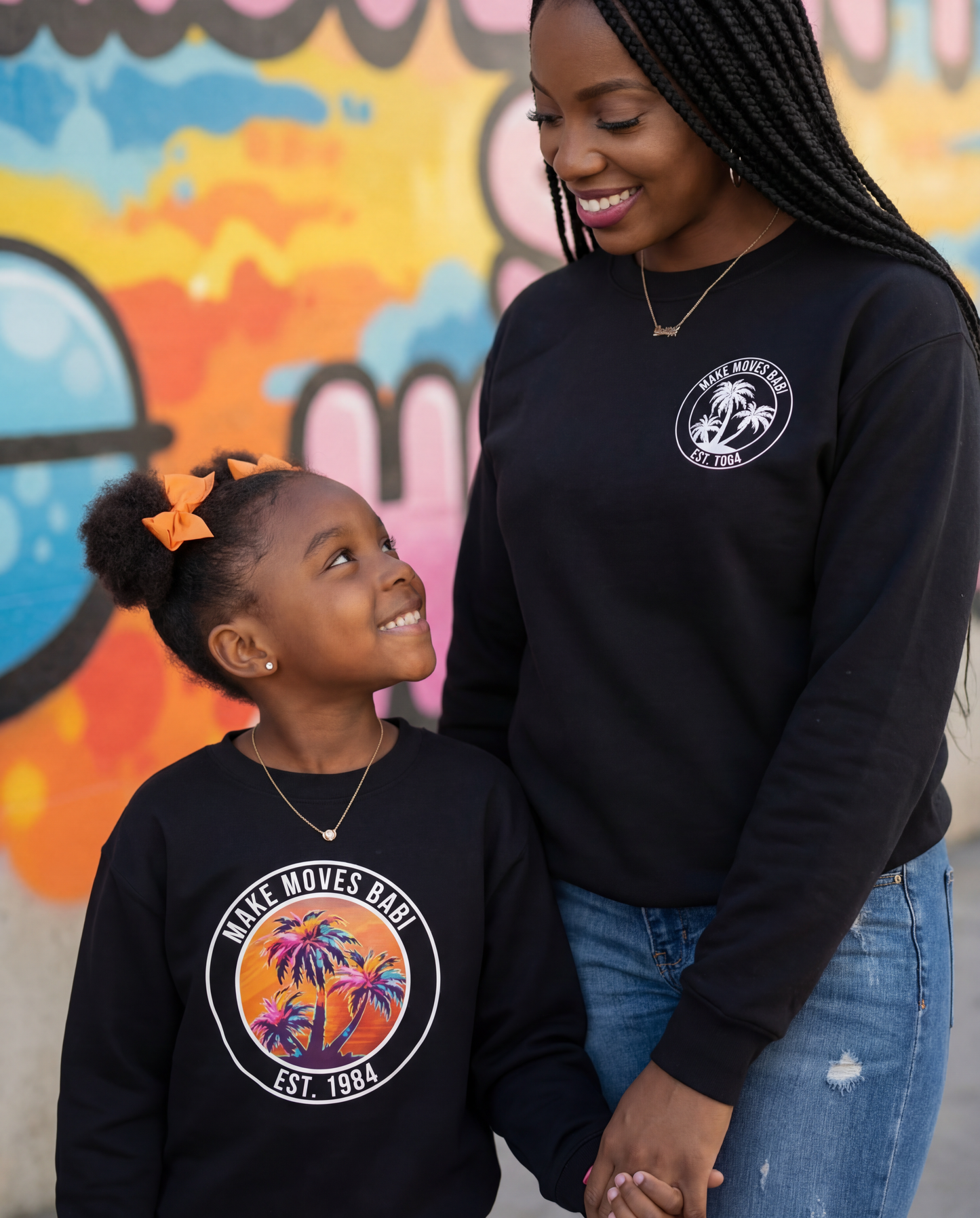 MMB SIGNATURE BLACK CREWNECK SWEATSHIRT